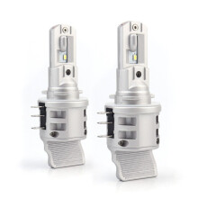 H15 LED lampen 12-24V CANBUS CSP 2 stuks 2x 8000lm sterk wit