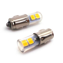4 Stück LED-Glühbirne BA7S 12V 250lm warmweiß Off-Road