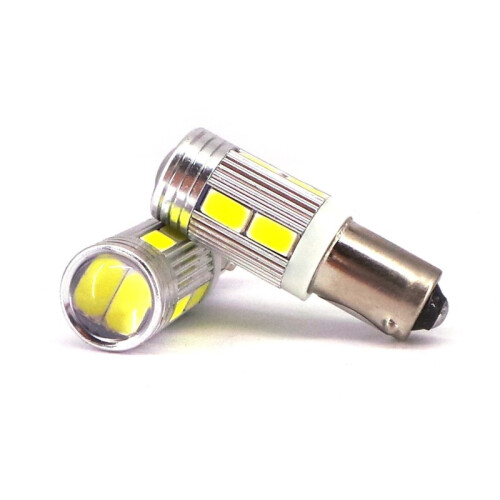 2 pcs LED bulb BA9S T4W 12V 400lm CANBUS