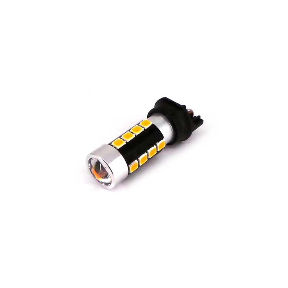 2 Pcs Led Bulb Pw24w 12V-24V Canbus 1000Lm Orange 5901414682781