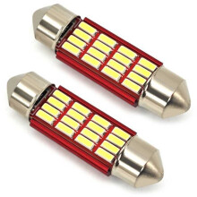 2 Stück C5W, C10W LED-Glühbirne 39mm SV8.5 12V CANBUS stark Off-Road