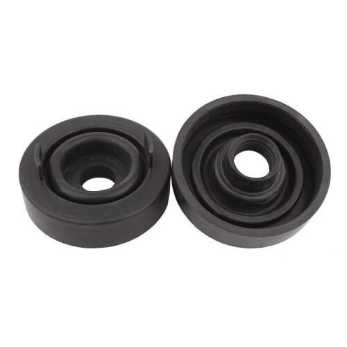 2 pcs Cap, LED lamp, HiD 70mm with hole 1