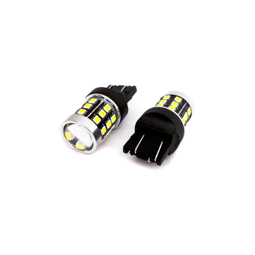 2 Pcs Led Bulb 7443 12-24V Canbus 1400Lm With Lens White 5901414685928