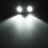 2 stuks DRL 12V LED 120lm dagrijverlichting 6