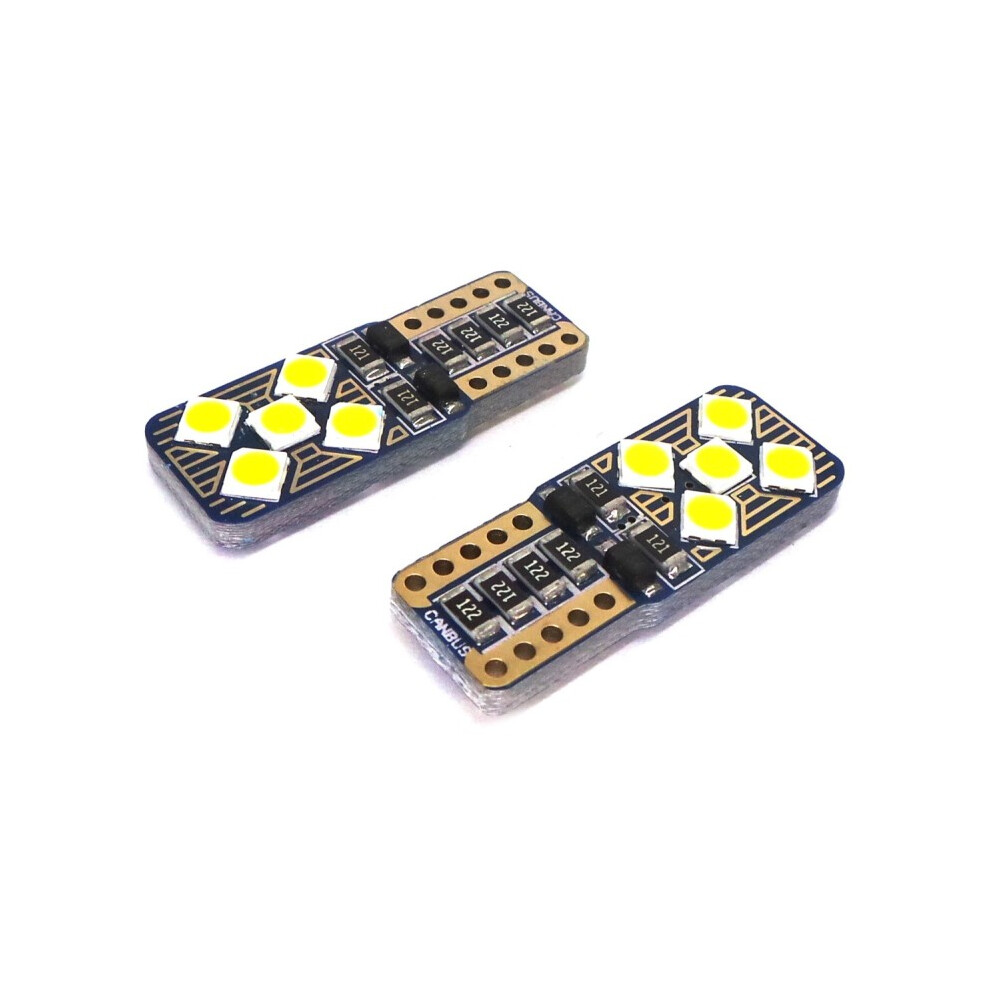 6 Pcs Led Bulb T10 12V-18V 4W Canbus 500Lm 5901414687236