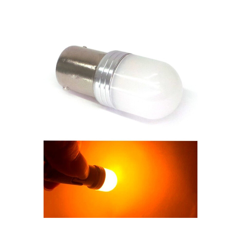 2 Pcs Led Bulb Ba15s 12-24V Canbus Orange 5901414687182