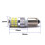 2 pcs LED bulb BA9S 12-24V CANBUS white strong 9