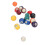 16pcs Mini Pool Balls American Style Multiple 3