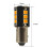 2 pcs LED bulb BAW9S, HY21W 12V CANBUS orange 4