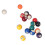16pcs Mini Pool Balls American Style Multiple 15