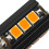 2 pcs LED bulb BAW9S, HY21W 12V CANBUS orange 7