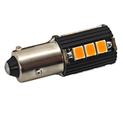 2 pcs LED bulb BAW9S, HY21W 12V CANBUS orange 2