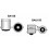 2 pcs LED bulb BAU15S 12V CANBUS orange 8