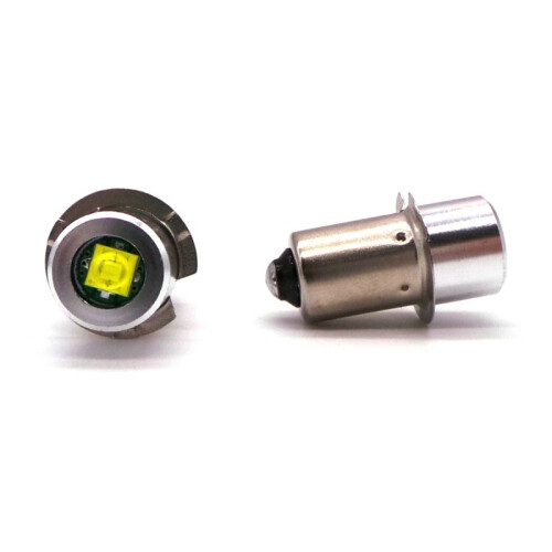 2 pcs LED bulb PX13.5, P13 3-6V for flashlights
