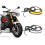 DRL FLEX LED daytime running lights + dynamic motorcycle directions 1