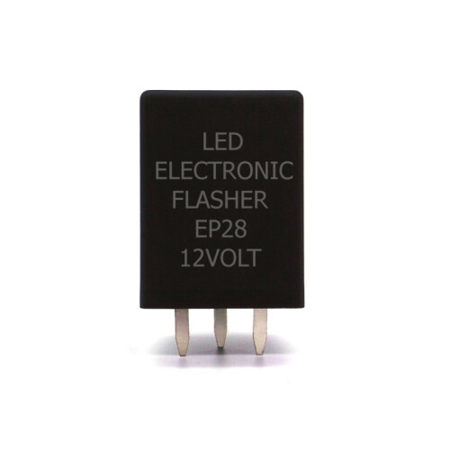 LED 3-pins 12V-indicator onderbreker EP28