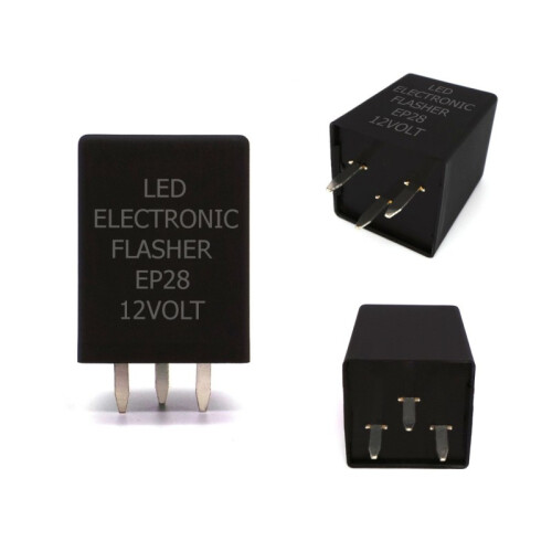 LED 3-pins 12V-indicator onderbreker EP28 2