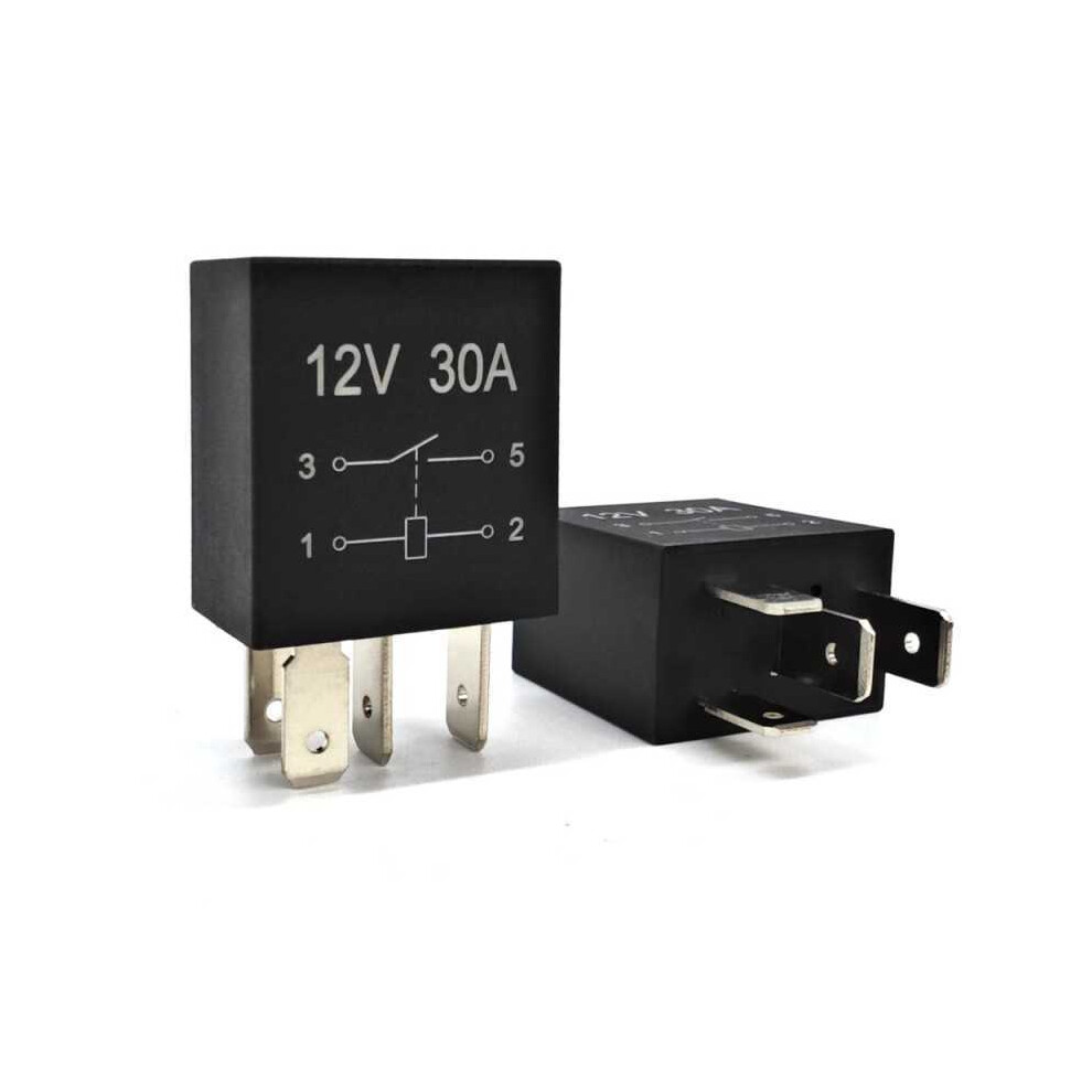 2 Pcs Universal Relay 12V, 30A, 4 Pin 5904865406203