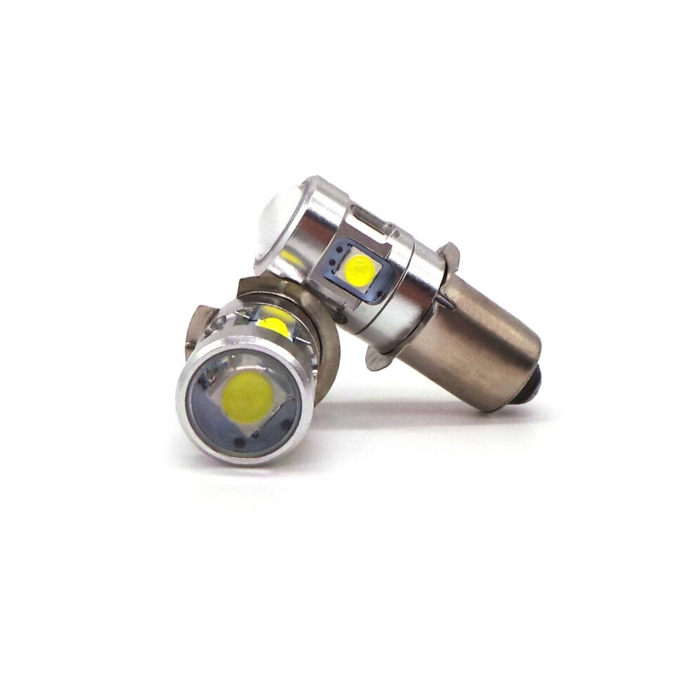 2 Pcs Led Bulb Px13.5, P13, P13.5s 3V For Flashlights 5904865400102