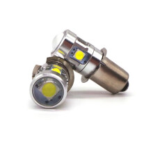 2 pcs LED bulb PX13.5, P13, P13.5s 4.5V for flashlights