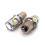 2 pcs LED bulb PX13.5, P13, P13.5s 4.5V for flashlights 9
