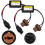 2 pcs W21/5W, 7443 electronic CANBUS 12V fault decoder for difficult cars 1