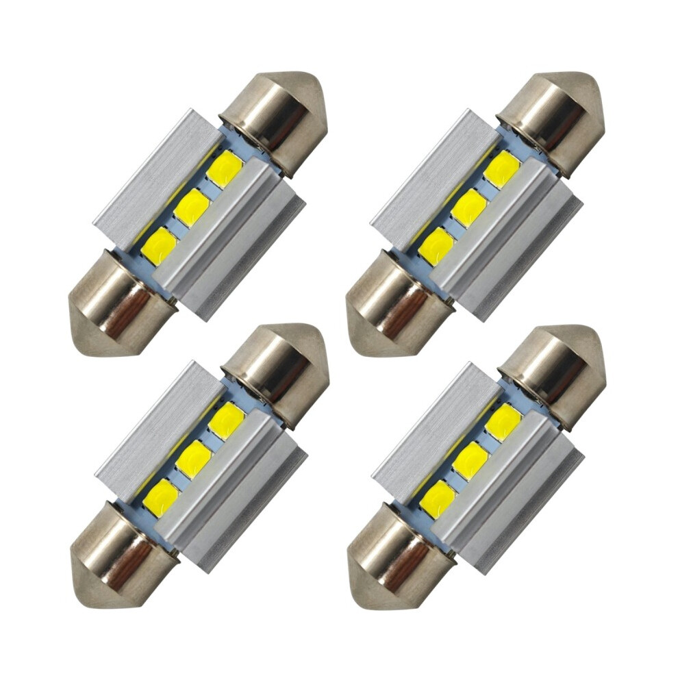 4 Pcs C5w 36Mm Led Bulb Sv8.5 12-24V Canbus 320Lm Strong White 5904865408313