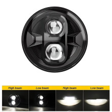 Koplamp 7" Full LED compatibel met Harley, Jeep, Land Rover, Hummer, Lada - 1 st