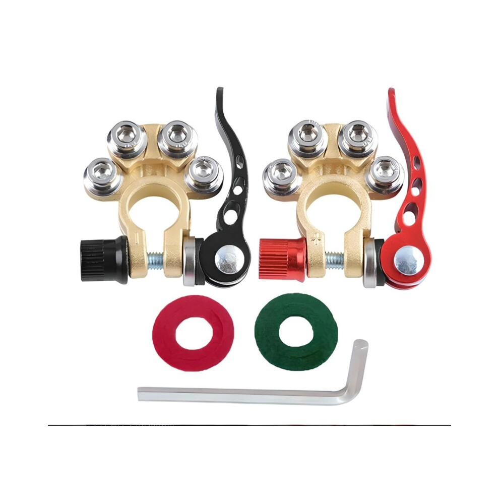 Battery Terminal Clamps 6V, 12V, 24V - Set Of 2 Pieces 5904865409556