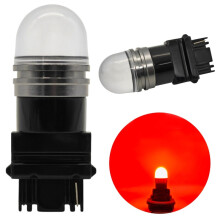 2 pcs P27W LED bulb 3156 12V CANBUS 900lm red