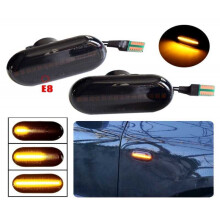 2 stuks LED markers Dacia, Opel, Nissan, Reanult, Mercedes, stromend licht