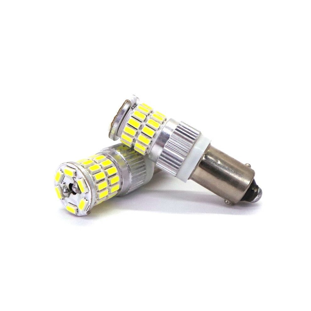 2Pcs Led Bulb Bay9s, H21w 12-24V Canbus Strong 700Lm White 5901414688493