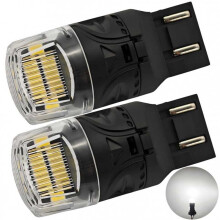 2 Stück W21/5W LED-Lampe 7443 12V CANBUS 1800lm weiß Off-Road
