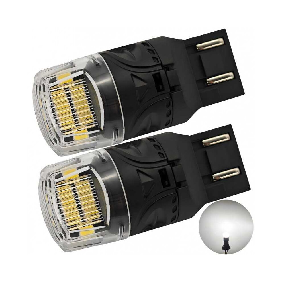 2 Pcs W21/5W Led Bulb 7443 12V Canbus 1800Lm White 5904865407927