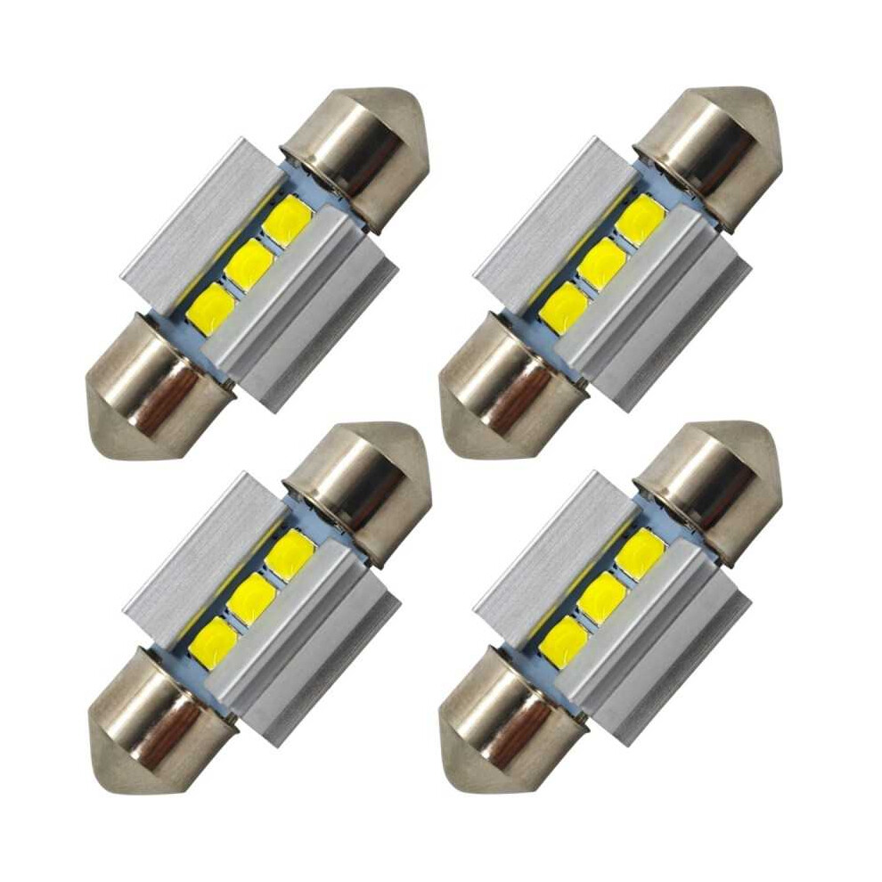 4 Pcs Bulb 31Mm C3w Led Sv8.5 12-24V Canbus 320Lm Strong White/Light 5904865408153