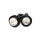2 pieces red LED 120lm 1