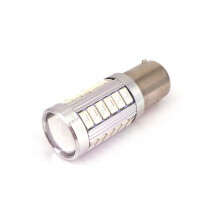 2 pcs LED BA15S P21W 12V 1000lm CANBUS orange, direction USA