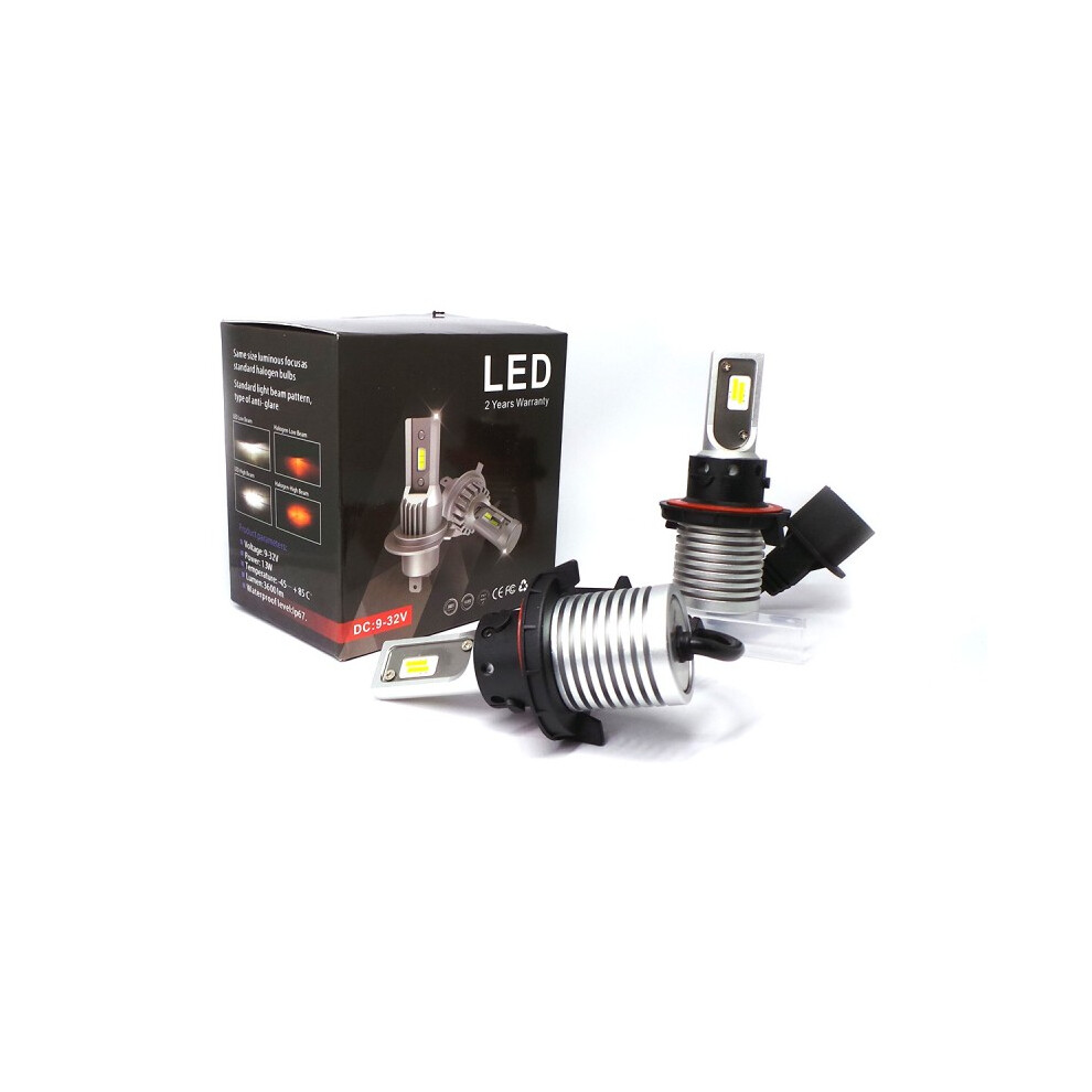 Led H13 9V-32V Canbus Csp Bulbs Set New 5901414685874
