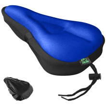Zacro Bike Seat Cushion Cover - Gel Padded Bike Seat Cover for Men Wom