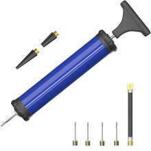 DDUO Portable Ball Pump,Air Pump Inflator Kit with Needle,Nozzle, Exte
