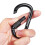 BEEWAY Locking Carabiner, 3 Pack Premium Aluminum Alloy D-Ring Carabin 4
