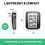 NESKLA 3D Pedometer for Walking, Simple Step Counter with Large Digita 6