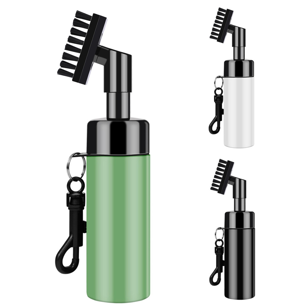 FUZVOL Golf Club Brush Groove Cleaner with Built in Water Spray and Ho