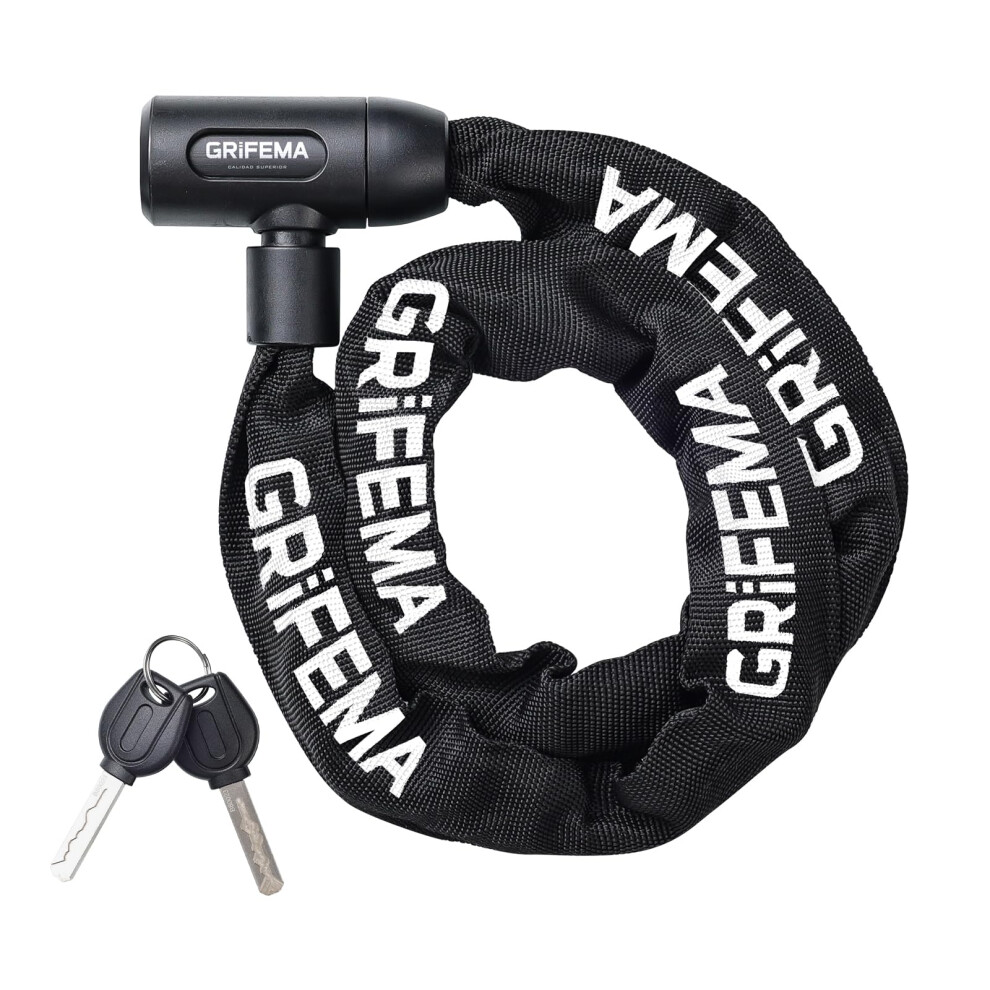 GRIFEMA GA1201-12 Bike Locks High Security with 2 Keys, Bike Chain Loc-image-OPC-PJZD5V6-NEW