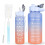 CodiCile 2 Pack Water Bottle Set - 2 Liters & 750ml With Straw, BPA Fr 1