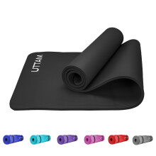 UTTAM Yoga Mat | Multi-Purpose Extra Thick Foam Exercise Mats | Stretc