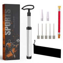 Roe Tenpo Ball Pump with Needle, Nozzle and Extension Hose for Footbal