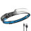 Smiling Shark LED Headlamp, 230Wide Angle 3*White Light Strips The Br 1