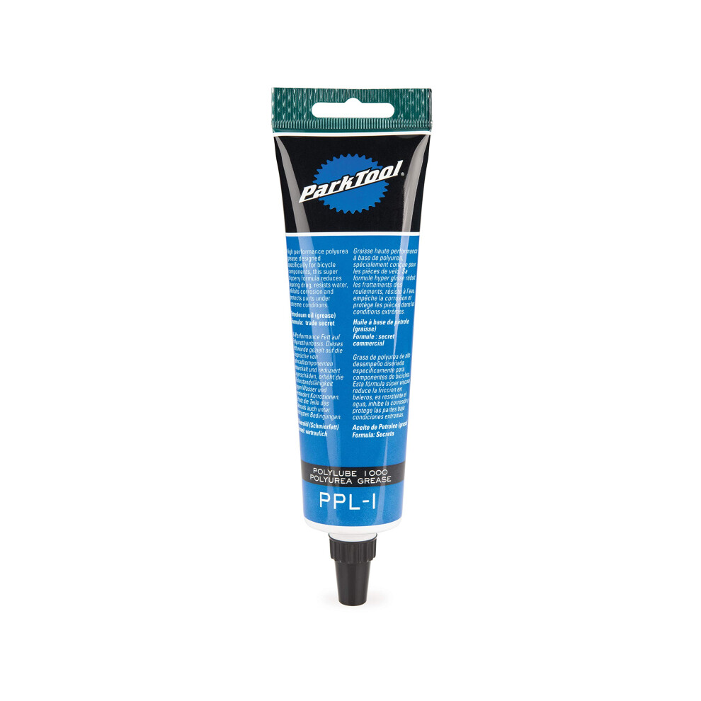 Park Tool PPL-1 Polylube 1000 Grease Tube Tool 4 oz,White