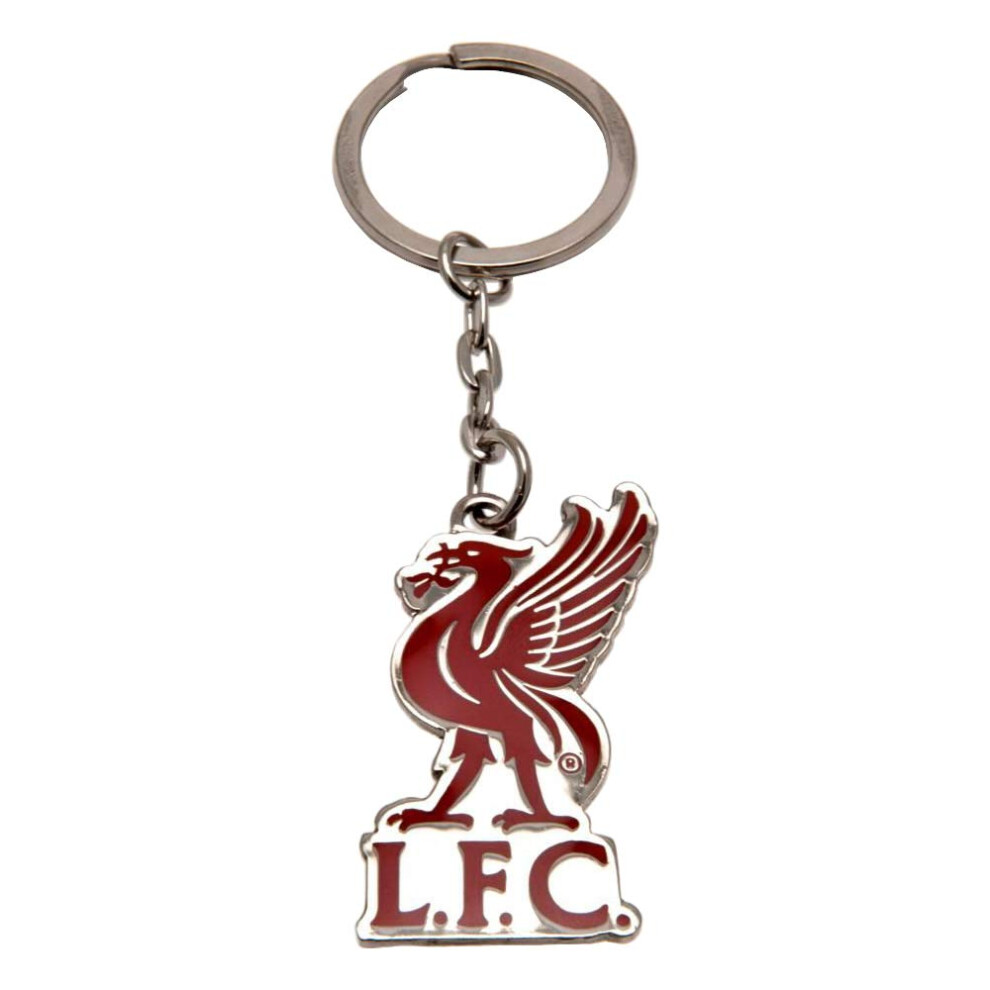Liverpool Fc Liverpool Crest Keyring - Multi-Colour